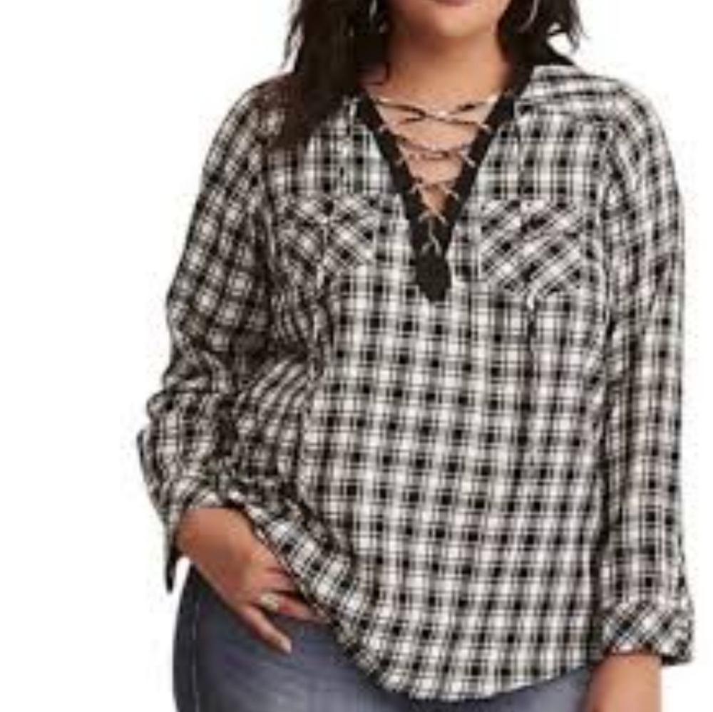 Torrid Long Sleeve Top Plus 1